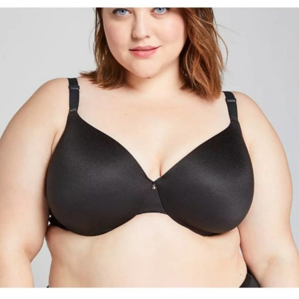 Cacique Full Coverage Bra Black‎ Size 42DDD